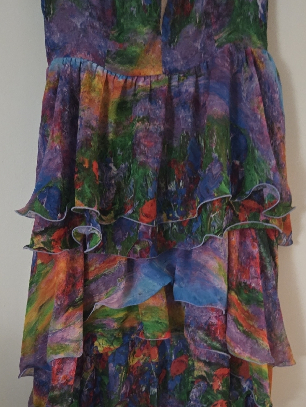 MOTF X Maria-Victoria Checa Ruffle Layered Dress - Picture 3 of 12
